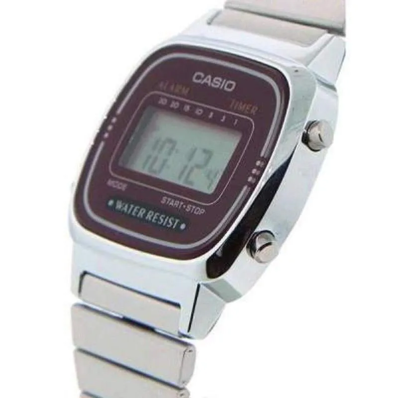 Casio LA670WA-4DF Youth Digital Watch Silver