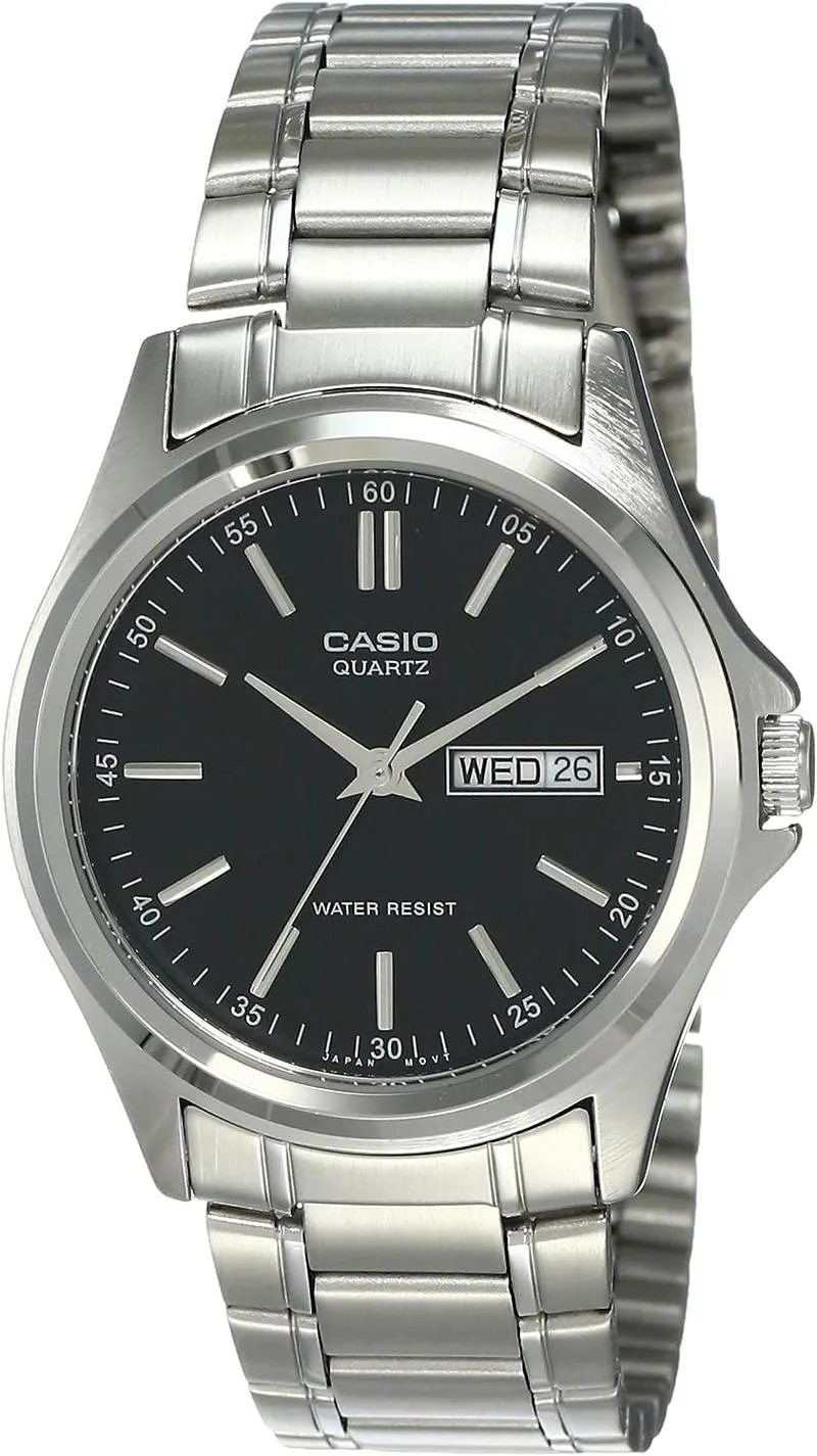 Casio MTP-1239D-1ADF For Men- Analog, bracelet