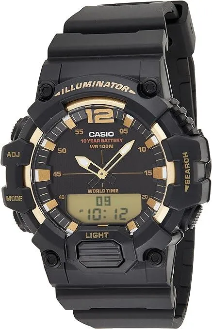 Casio Mens Quartz Watch Analog Digital Display