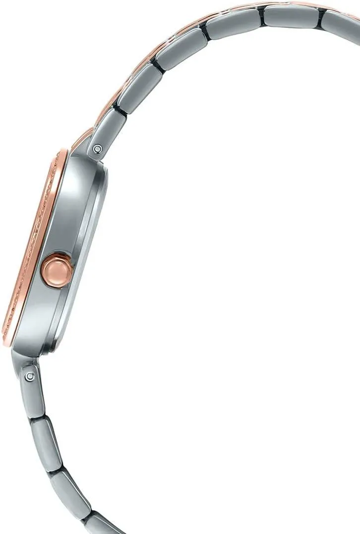 Casio Sheen SHE-4060SG-7AUDF Stainless Steel Band Analog Wrist WATCH for Women