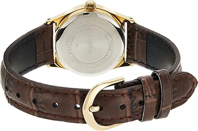 Casio - Watch Analogue Display And Strap - LTP-V006GL-7BUDF