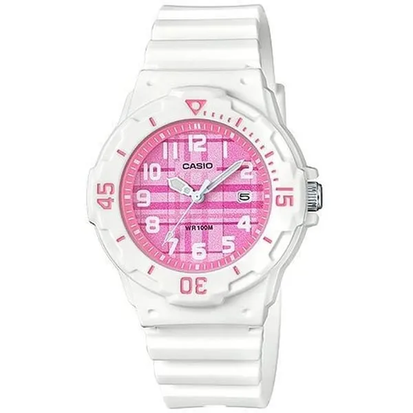 Casio White Resin Women Watch LRW-200H-4CDF