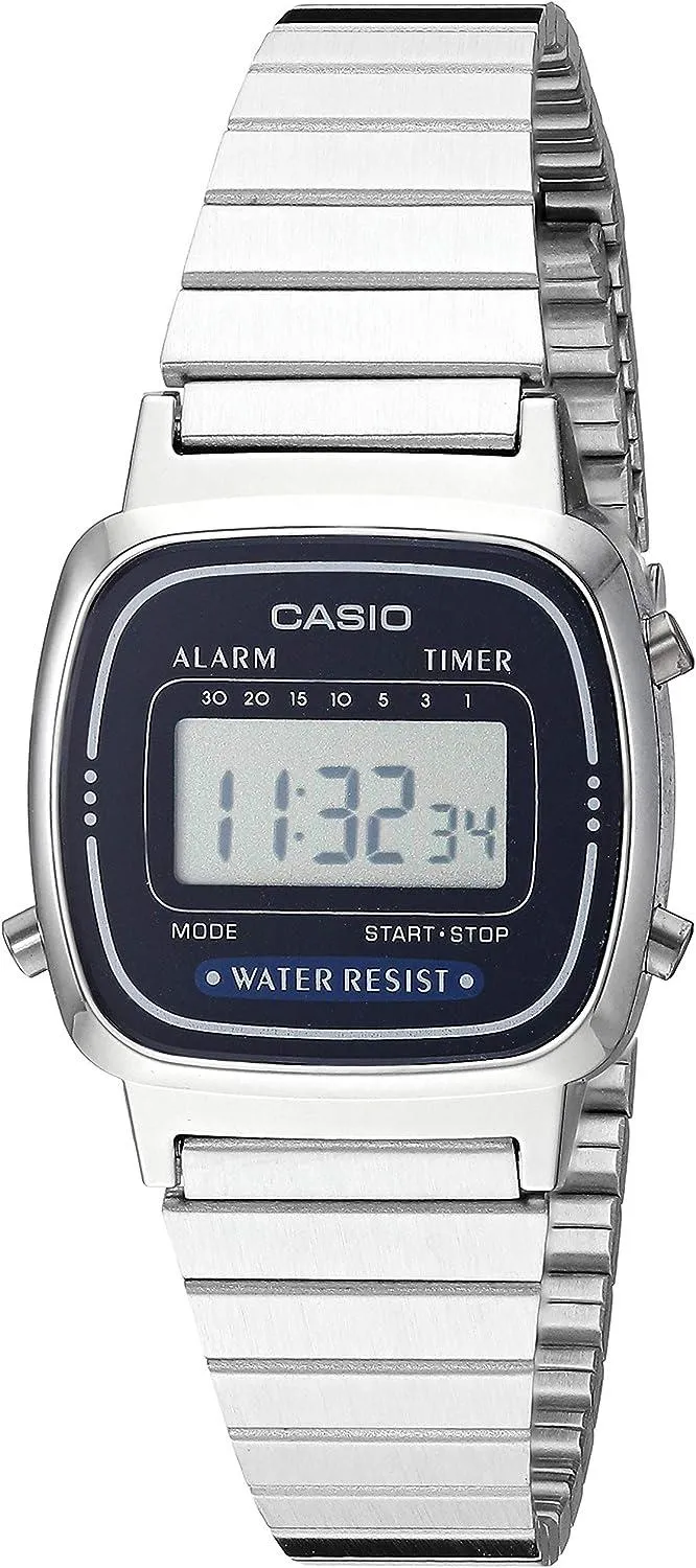 Casio Women WATCH LA670WA 2D, silver