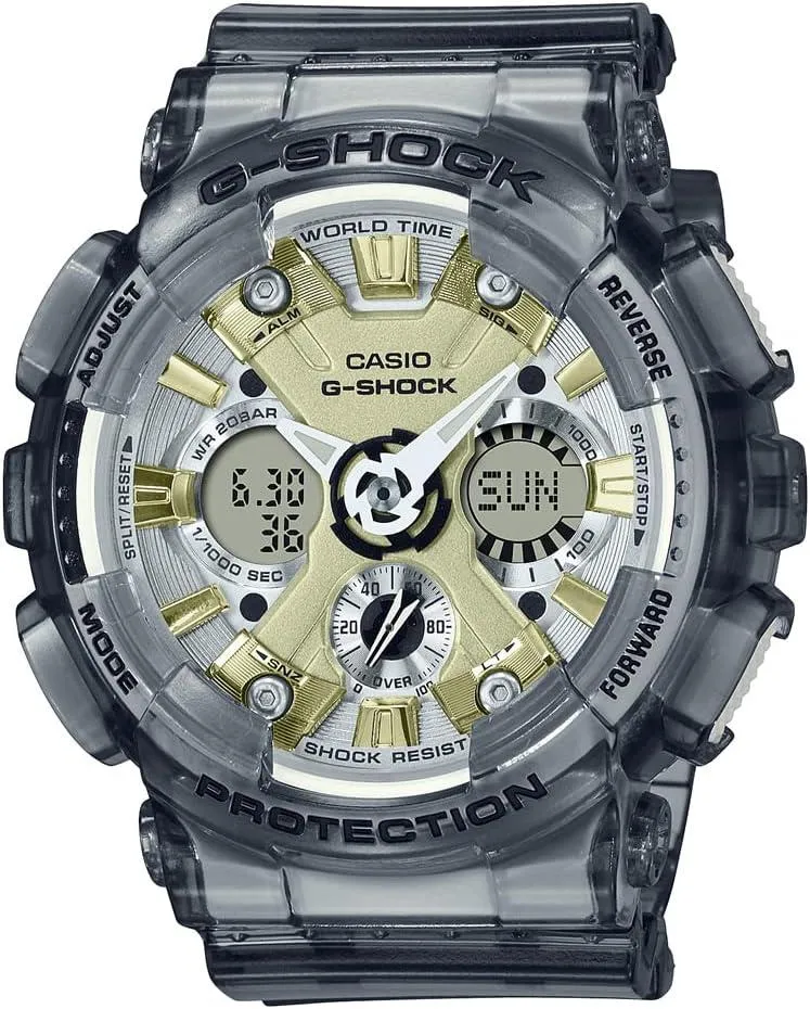 Casio Women s GMA-S120GS-8ADR, Mineral Glass, Grey