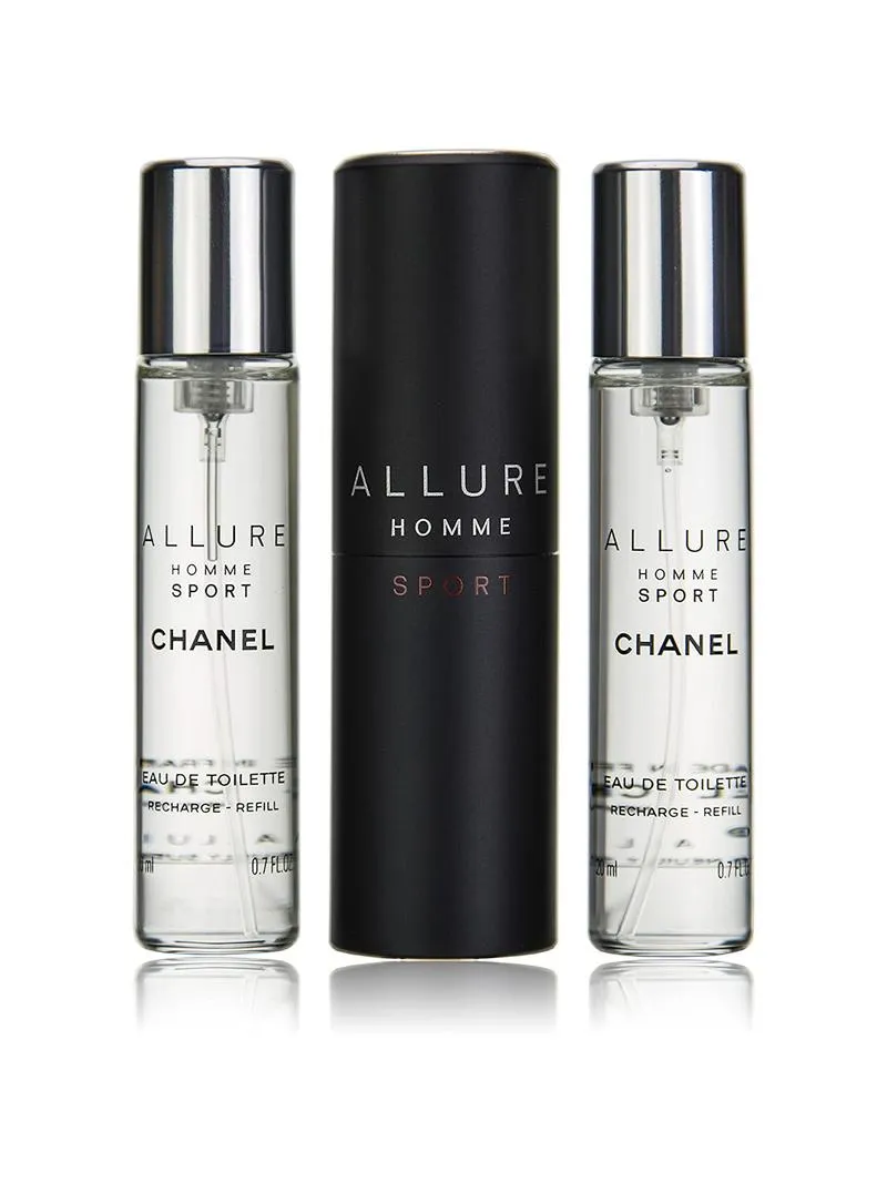 Chanel Allure Sport EDT For Men 3Pcs × 20ML Set