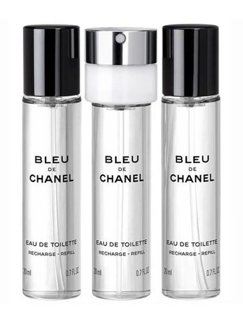 Chanel Bleu De Chanel EDT For Men 3Pcs × 20ML Set