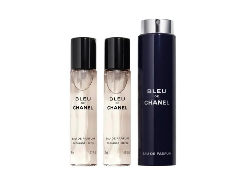 Chanel Bleu De Chanel EDT For Men 3Pcs × 20ML Travel Set
