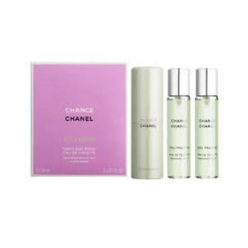 Chanel Chance EDT For Women 3Pcs × 20ML Set