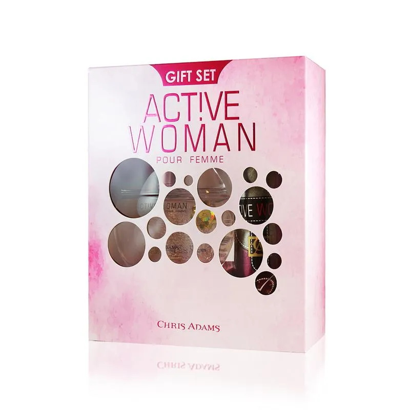 Chris Adams Active Women EDP For Women 100ML Set