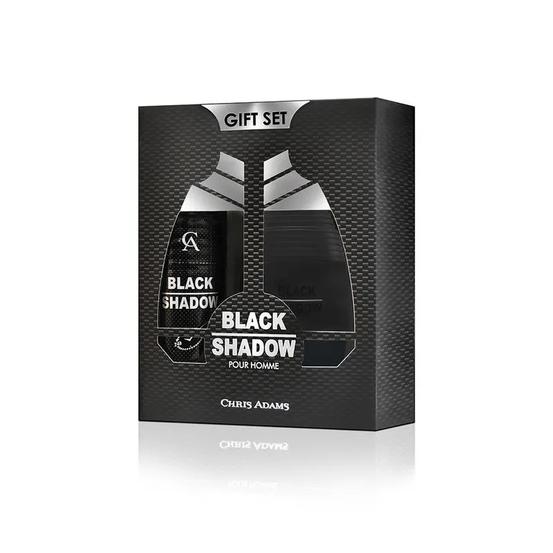 Chris Adams Black Shadow EDT For Men 100ML Set
