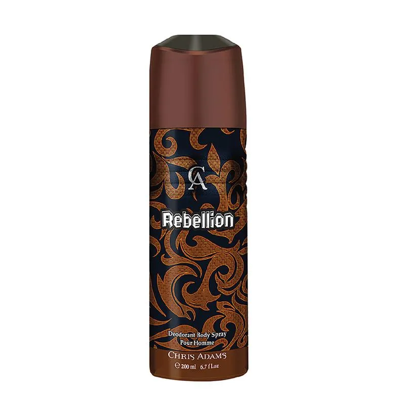 Chris Adams Rebellion Deodorant Spray For Men 200ML
