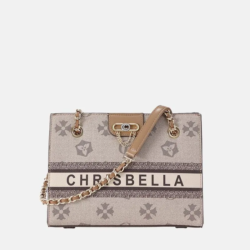 Chrisbella chain crossbody bag Brown - 2U012110083