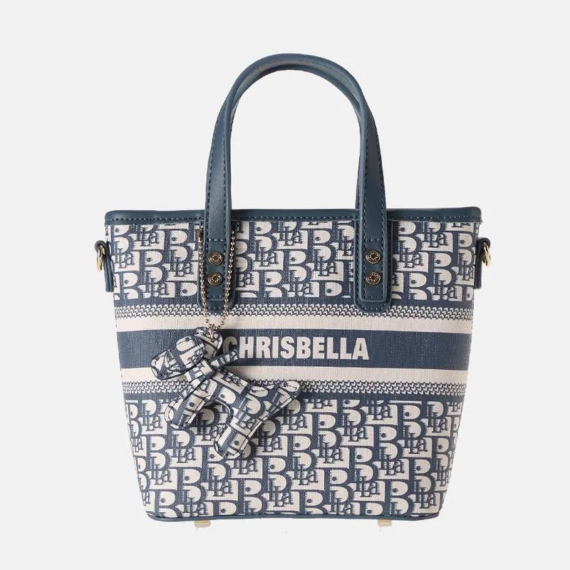 Chrisbella printed handbag Brown - AA012110173