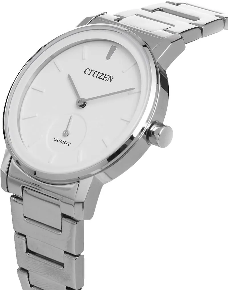 Citizen Analog Off-White Dial Women's Watch-EQ9060-53A, Chain