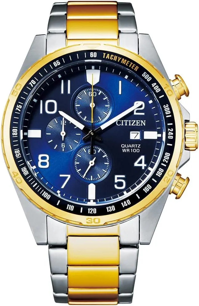 Citizen Analog Quartz Men's Chronograph Watch - AN3654-50L