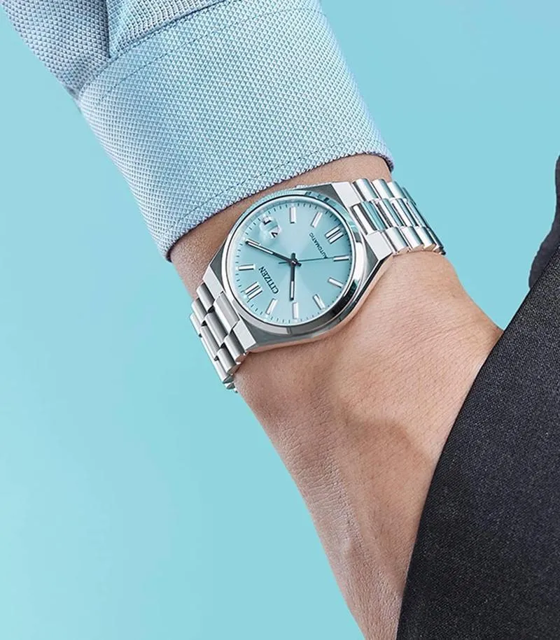 Citizen Automatic WATCH NJ0151-88M, Silver, Modern