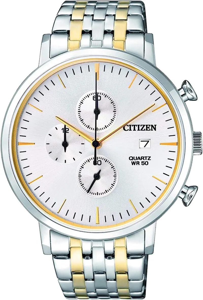 Citizen Casual Watch For Men Analog Stainless Steel - AN3614-54A, bracelet