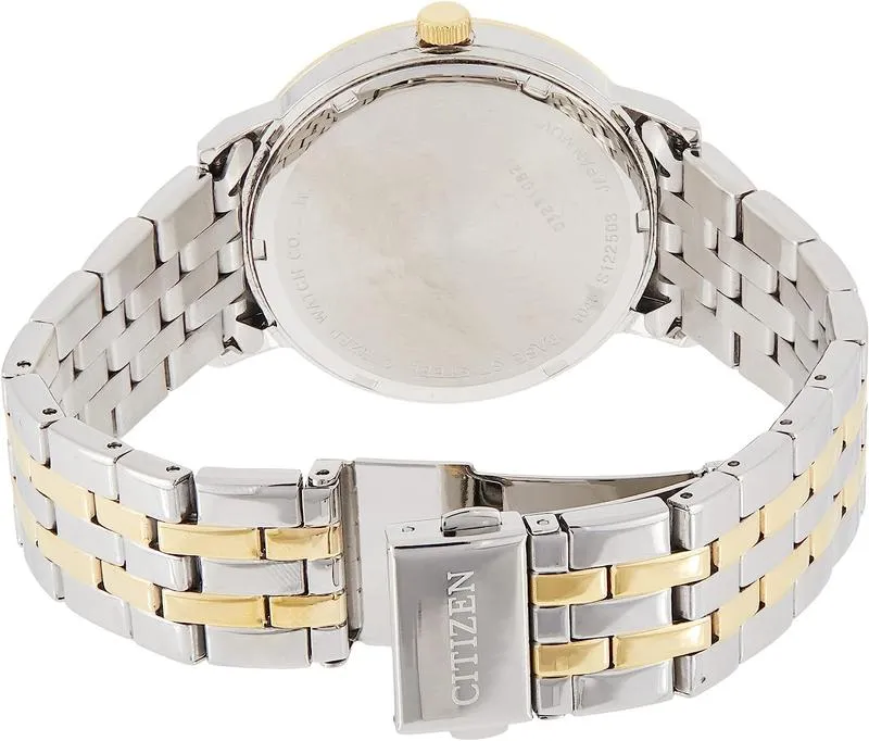 Citizen Mens Quartz Watch, Analog Display And Stainless Steel Strap - BE9176-76E