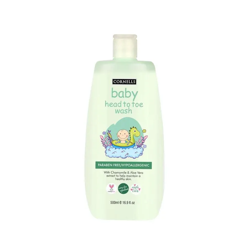 Cornells Baby Head To Toe Wash 500ML