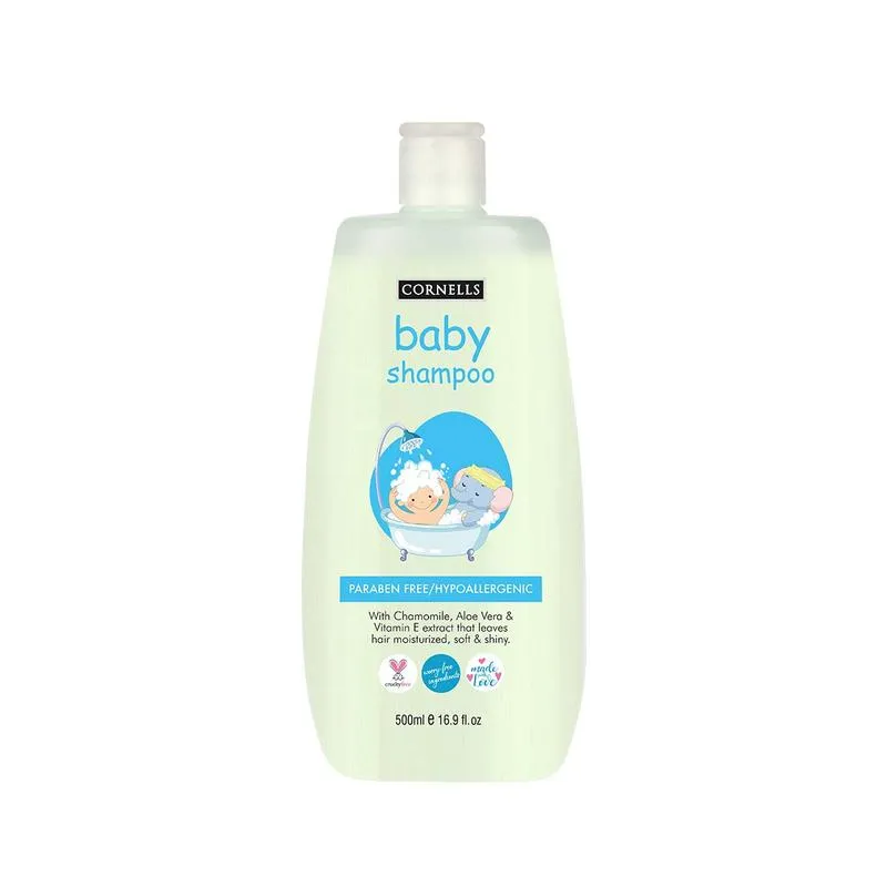 Cornells Baby Hypoallergenic Free Baby Shampoo 500ML