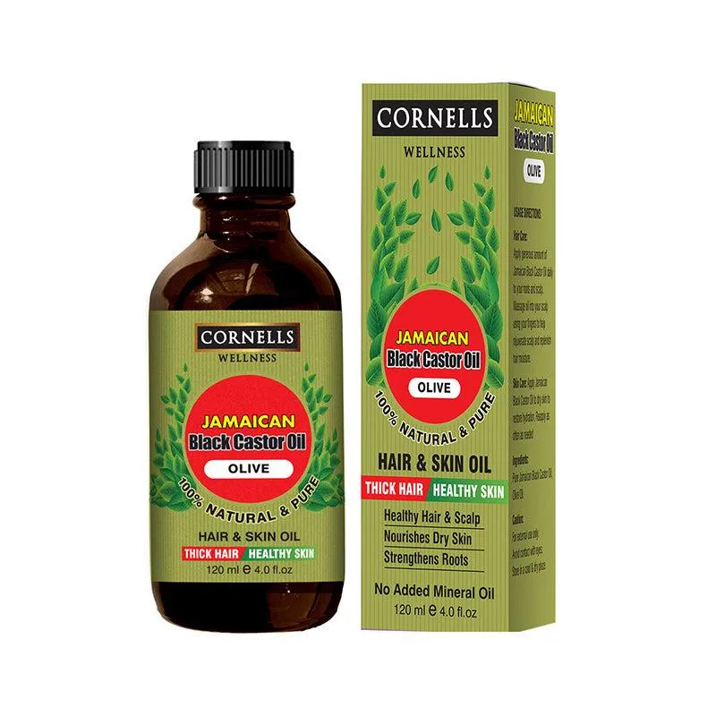 Cornells Jamaican Black Castor Oil Pure Olive Hair Oil 120ML