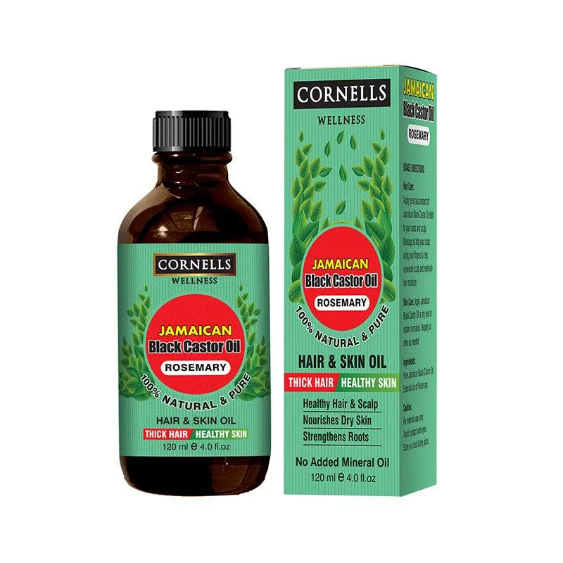 Cornells Jamaican Black Castor Oil Pure Rosemary Hair Oil 120ML
