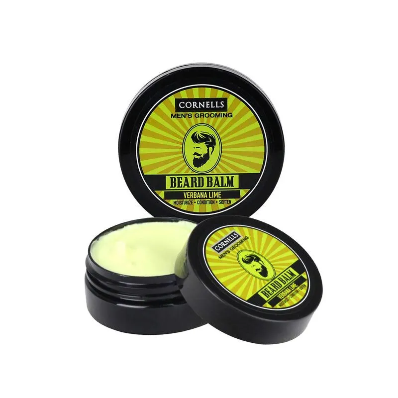 Cornells Mens Beard Balm Verbana Lime Moisturize 75g