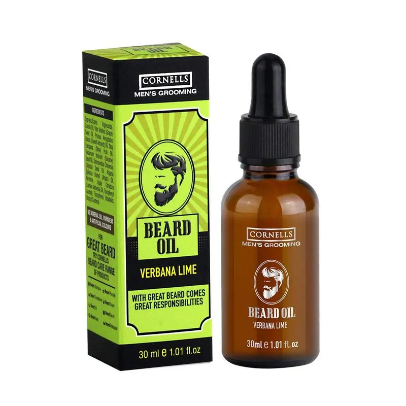 Cornells Mens Beard Oil Verbana Lime 30ML
