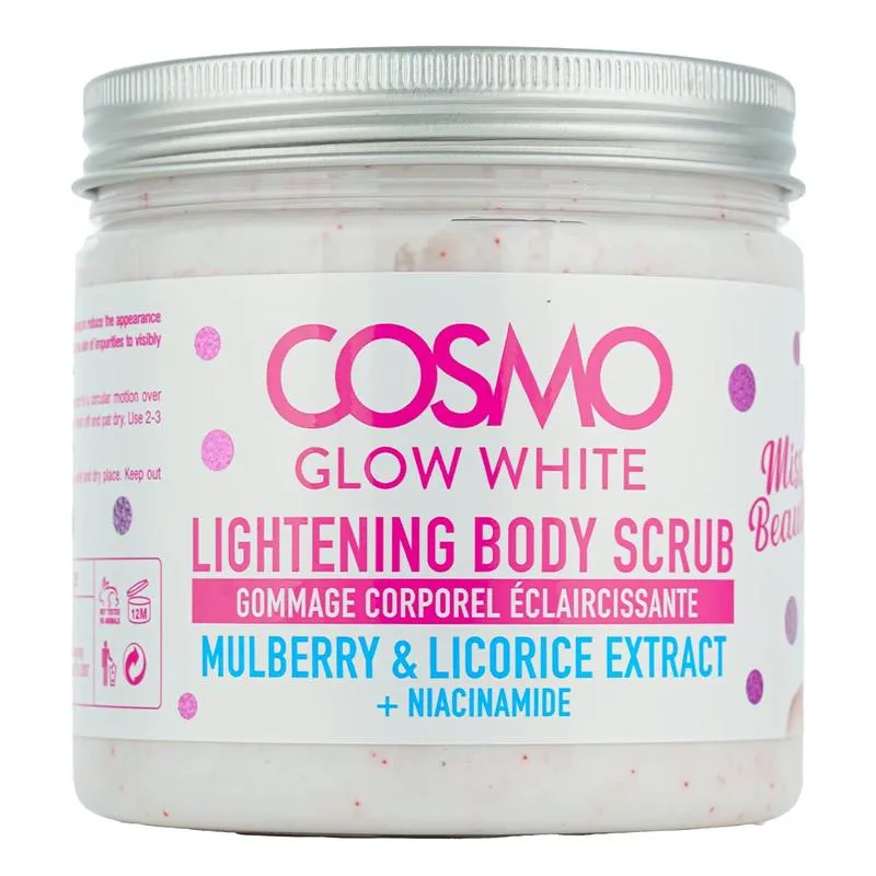 Cosmo Glow White Lightening Body Scrub 475ML