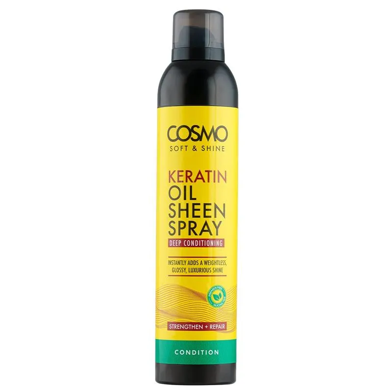 Cosmo Soft Shine Keratin Oil Sheen Spray 300ML