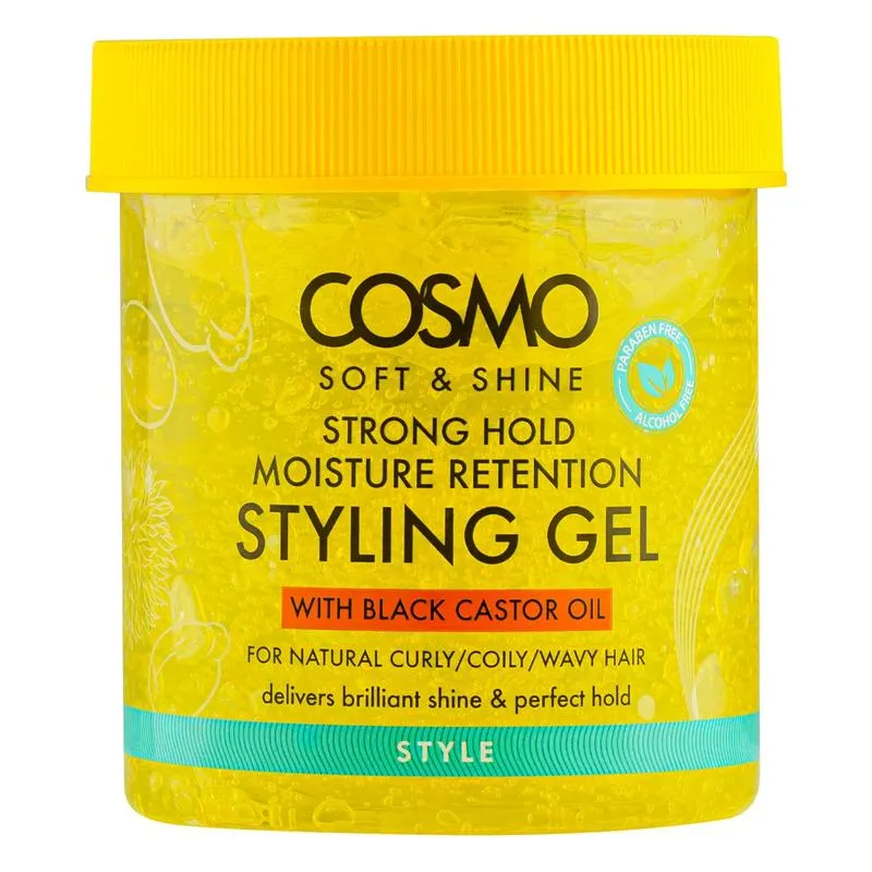 Cosmo Soft Shine Strong Hold Moisturize Retention Styling Gel 450G