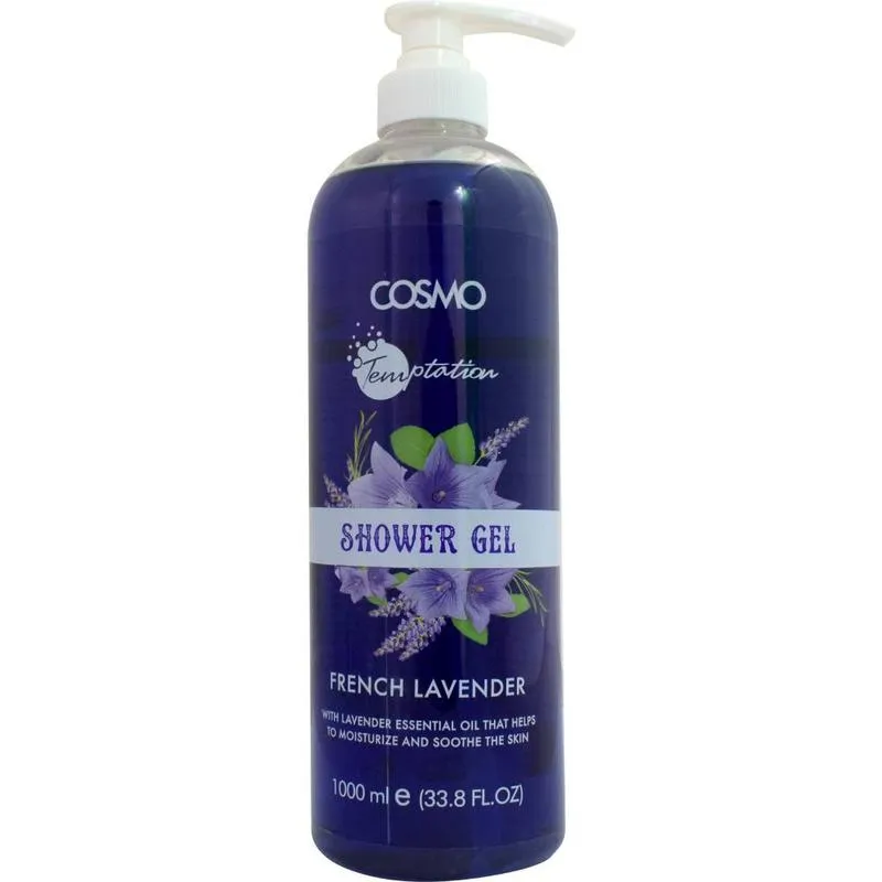 Cosmo Temptation French Lavender Shower Gel 1L