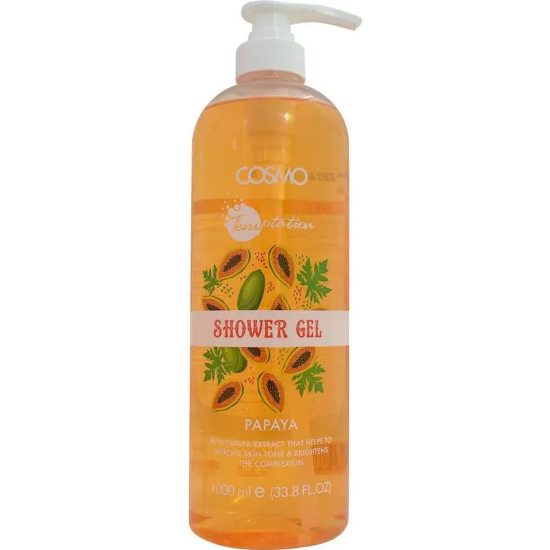 Cosmo Temptation Papaya Shower Gel 1L