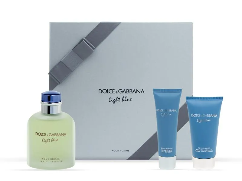 D&G Light Blue EDT For Men 125ML Set