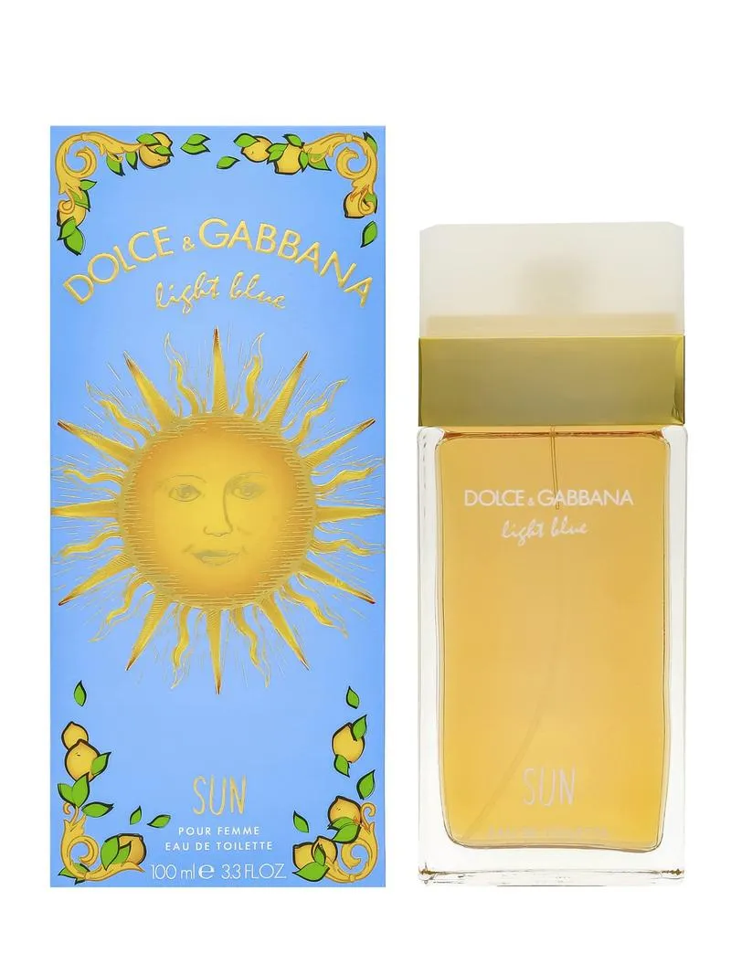 D&G Light Blue Sun EDT For Women 100ML