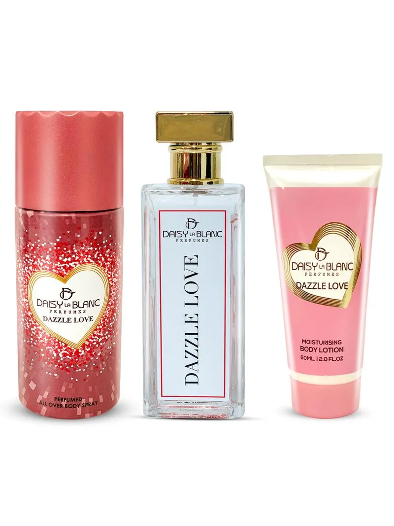 Daisy La Blanc Dazzle Love Limited Edition EDP For Women 80ML Set