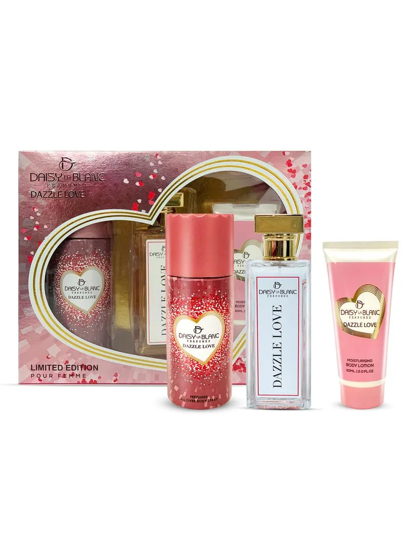 Daisy La Blanc Dazzle Love Limited Edition EDP For Women 80ML Set