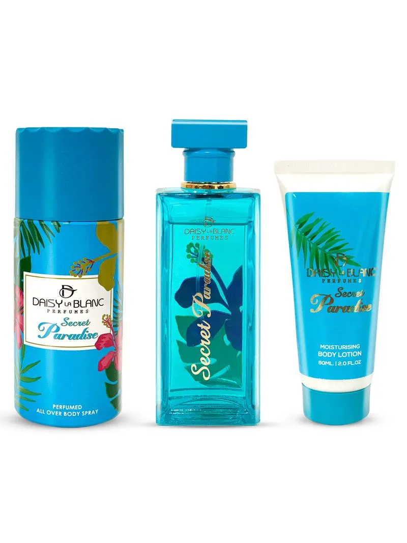 Daisy La Blanc Secret Paradise Limited Edition EDP For Women 80ML Set