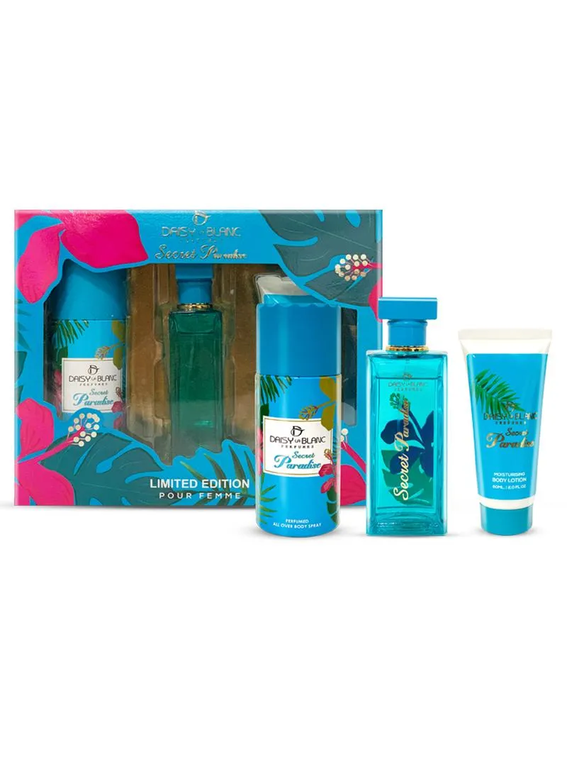 Daisy La Blanc Secret Paradise Limited Edition EDP For Women 80ML Set