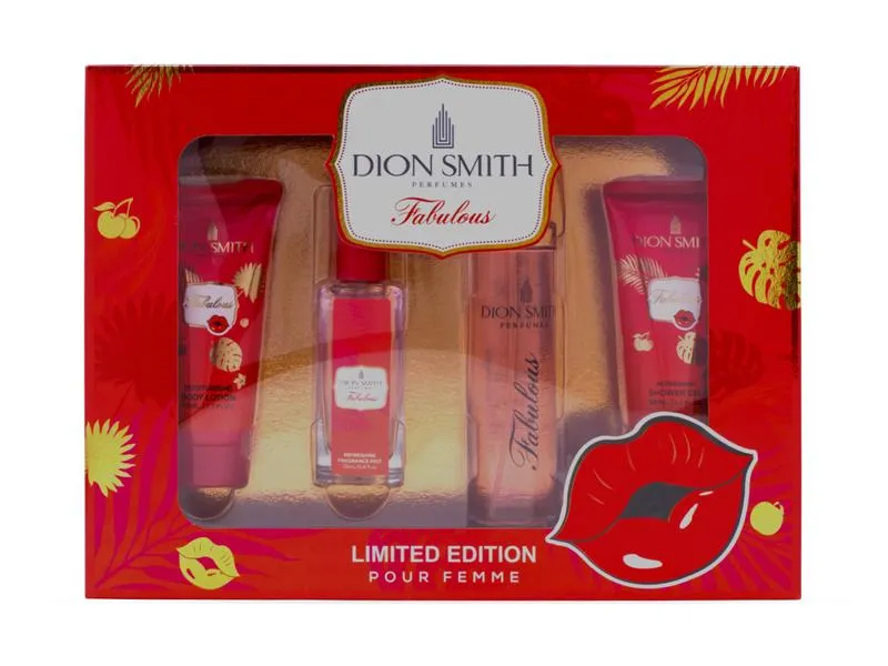 Dion Smith Fabulous Limited Edition EDP For Women 50ML Set