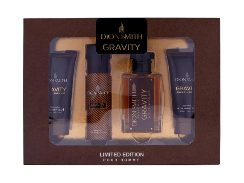 Dion Smith Gravity Limited Edition EDP For Men 50ML Set