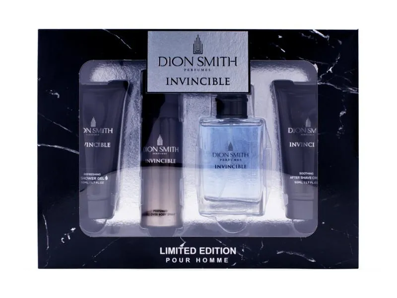 Dion Smith Invincible Limited Edition EDP For Men 50ML Set