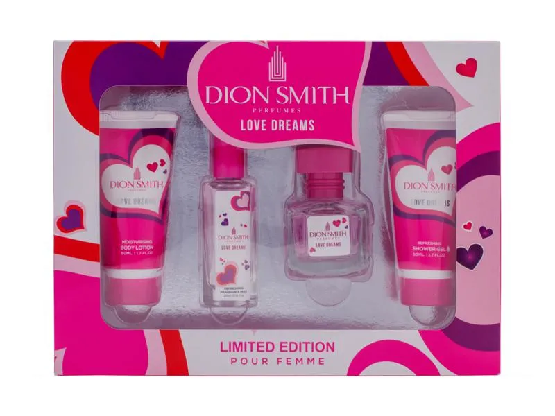 Dion Smith Love Dreams Limited Edition EDP For Women 50ML Set