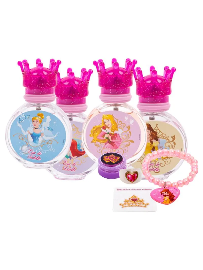 Disney Princess EDT For Girls 4Pcs × 30ML Set
