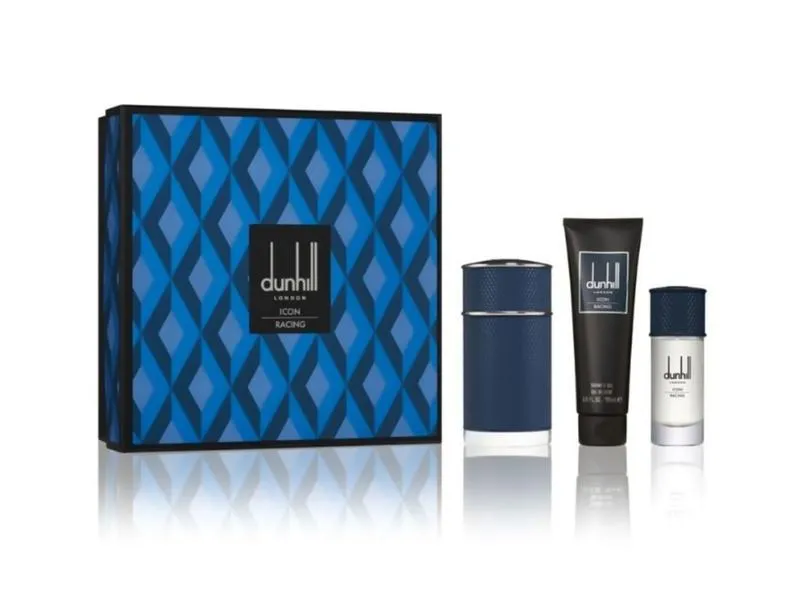 Dunhill London Icon Racing Blue EDP For Men 100ML Set