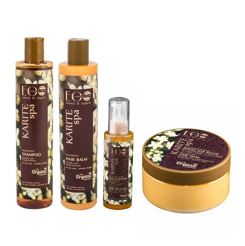 EO Laboratorie Organic Shea Butter Hair Care Set: Oily Scalp & Dry Ends