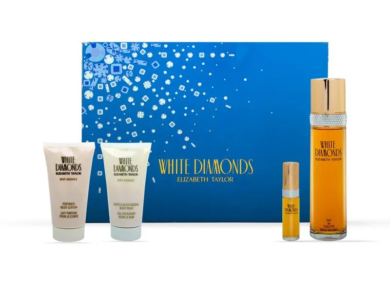 Elizabeth Taylor White Diamonds EDT For Women 100ML Set