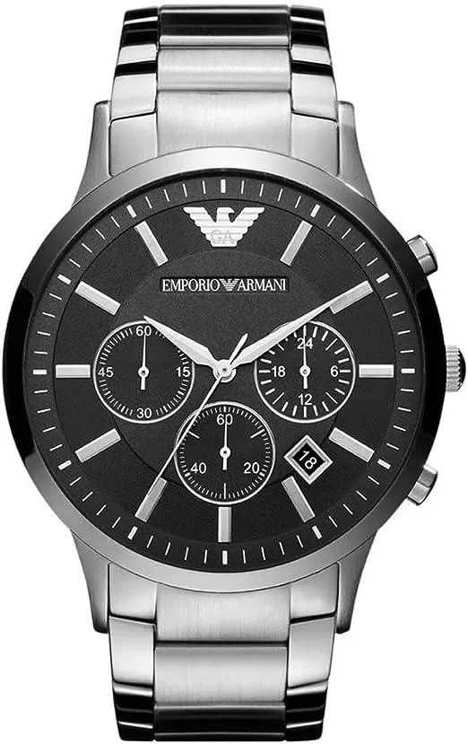 Emporio Armani Men's Chronograph Stainless Steel Watch, AR2460 46 mm