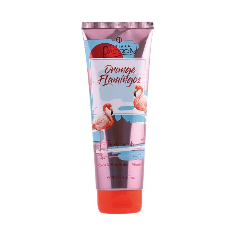Estiara Passion Orange Flamingos Body Scrub 200ML