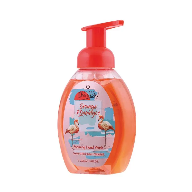 Estiara Passion Orange Flamingos Foaming Hand Wash 350ML